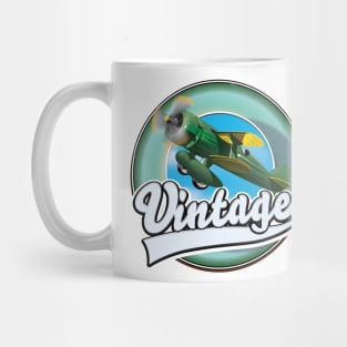 Vintage aircraft logo Mug